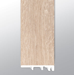 Daria Umber (TAPA FINAL [Madera • Mate • Mediana] - LVT * MOLDURA DE VINILO DE LUJO) | 3,8 cm x 6,3 cm x 243 cm