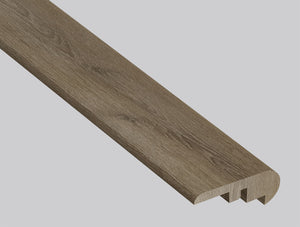 Delray (NARIZ DE ESCALÓN SUPERPUESTO [Madera • Mate • Medio] - LVT * MOLDURA DE VINILO DE LUJO) | 2 1/4" X 1" X 94"