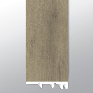 DILLION FOG ( END CAP [ Wood • Matte • Medium ] - LVT * LUXURY VINYL TRIM ) | 1 1/2" X 1/4" X 94"