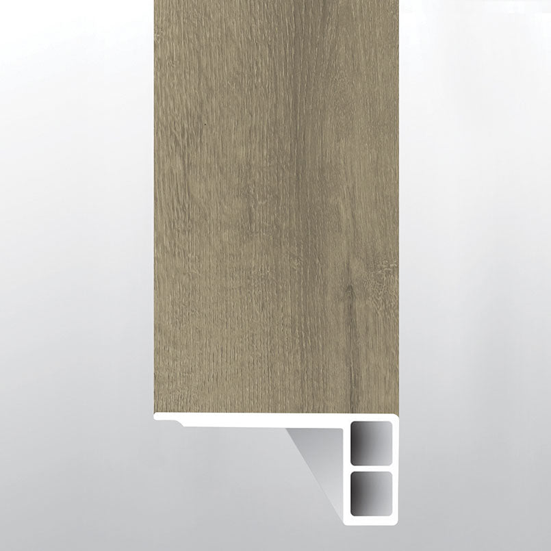 DILLION FOG (BORDE DE ESCALÓN AL RAS CON BORDE RELAJADO [Madera • Mate • Medio] - LVT * MOLDURA DE VINILO DE LUJO) | 6,9 cm x 1,9 cm x 243 cm