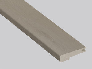 Driftway (escalera con borde suavizado [Madera • Mate • Claro] - LVT * moldura de vinilo de lujo) | 2 3/4" x 3/4" x 94"