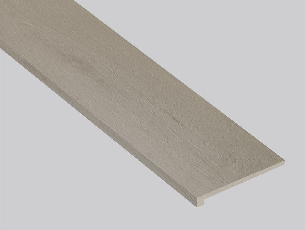 Driftway ( STAIR TREAD EASED EDGE [ Wood • Matte • Light ] - LVT * LUXURY VINYL TRIM ) | 1 1/2" X 1/4" X 47 1/2"