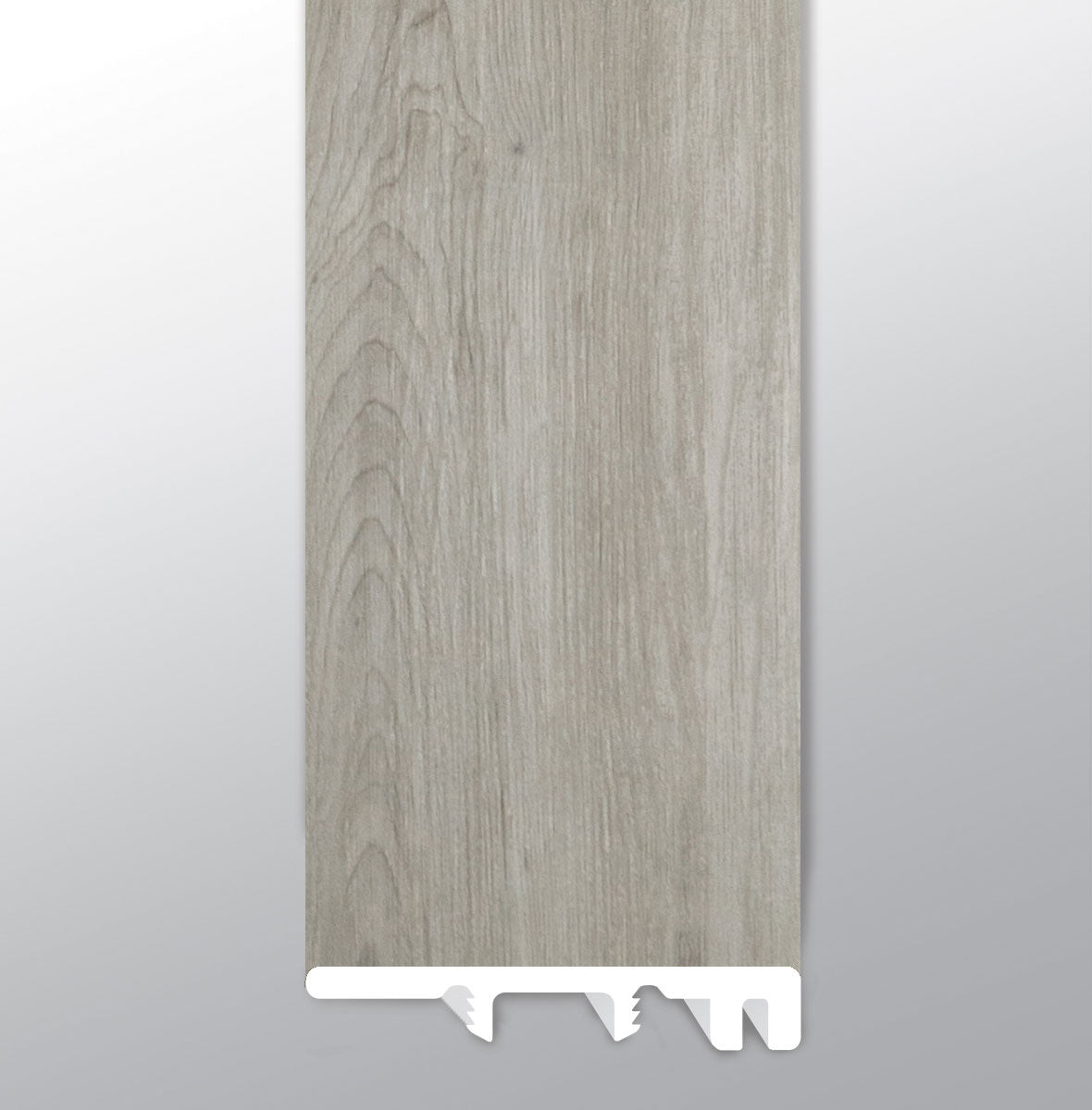 Dunite Oak ( END CAP [ Wood • Matte • Medium ] - LVT * LUXURY VINYL TRIM ) | 1 1/2" X 1/4" X 94"
