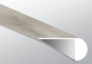 Roble Dunite (NARIZ DE ESCALÓN SUPERPUESTO [Madera • Mate • Medio] - LVT * MOLDURA DE VINILO DE LUJO) | 2 1/4" X 1" X 94"
