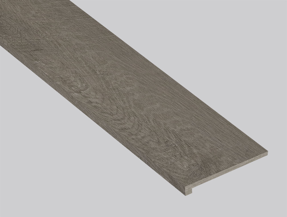 Emridge (PELDAÑO DE ESCALERA CON BORDE SUAVIZADO [Madera • Mate • Medio] - LVT * MOLDURA DE VINILO DE LUJO) | 1 1/2" X 1/4" X 47 1/2"