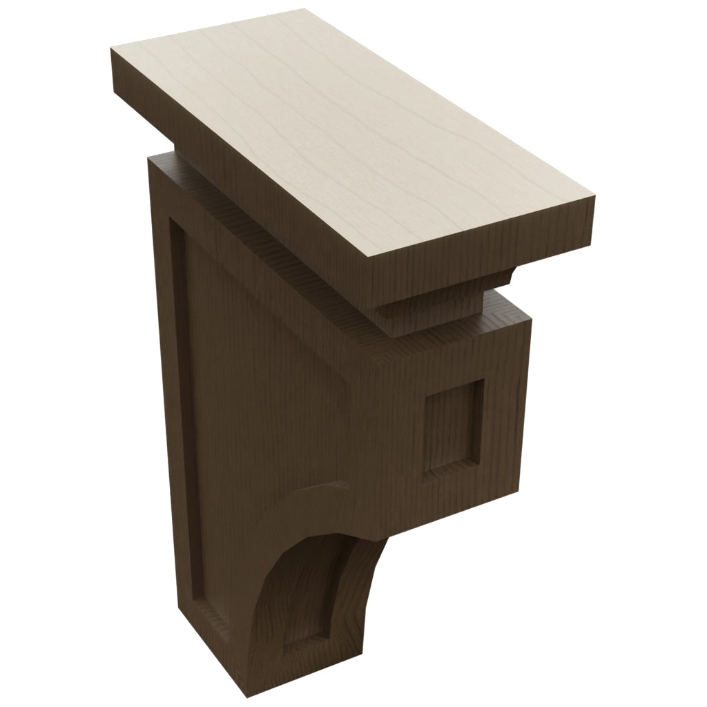 Fabuwood Canyon Oak CMCB Corbel, Top View