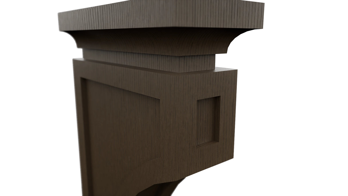 Fabuwood Canyon Oak CMCB Corbel, Detail View