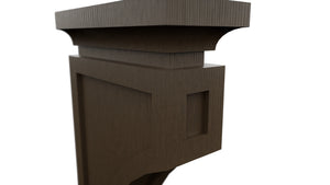 Fabuwood Canyon Oak CMCB Corbel, Detail View