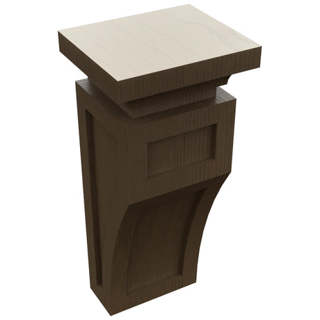 Fabuwood Canyon Oak CML Corbel, Top View