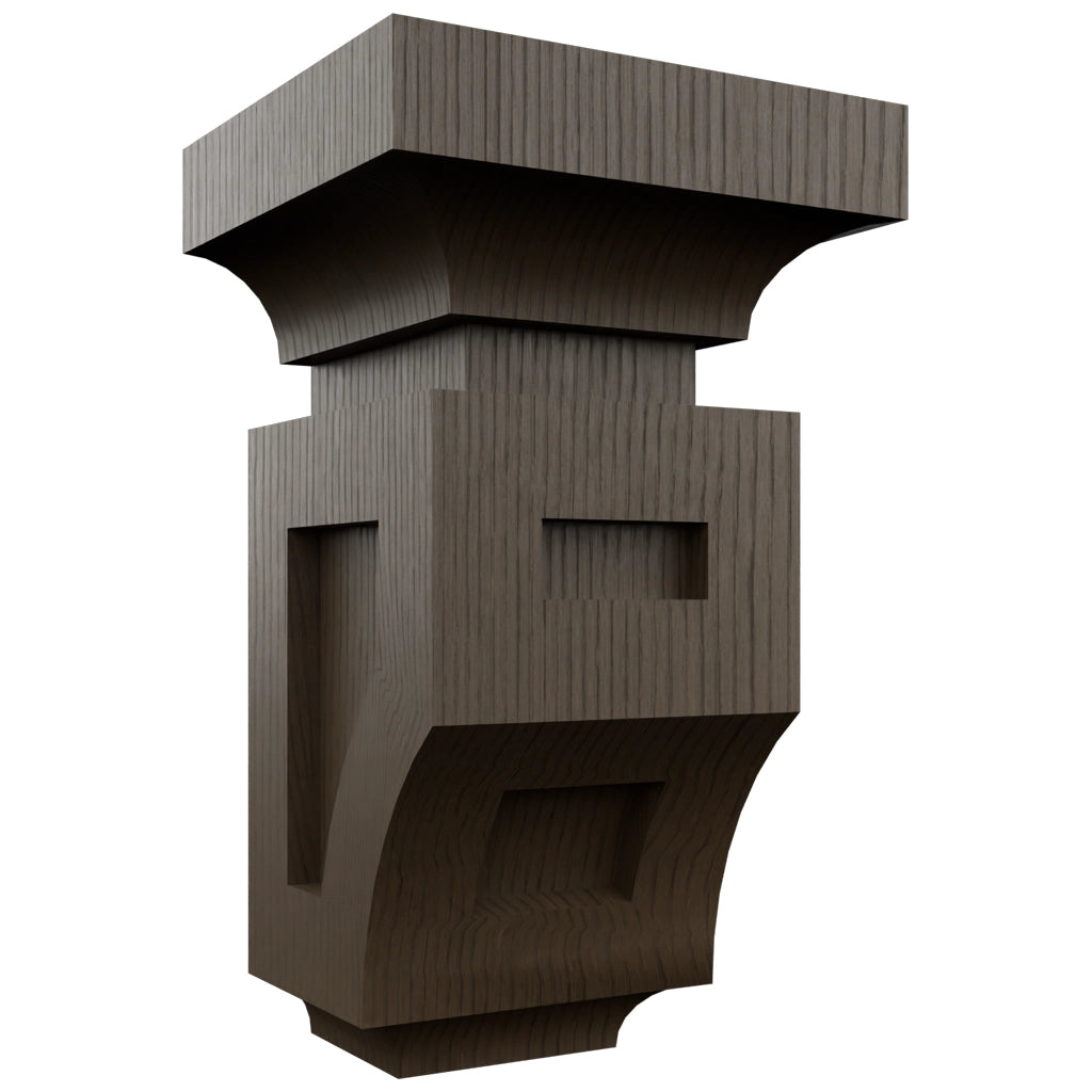 Fabuwood Canyon Oak CMS Corbel, Front View