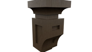 Fabuwood Canyon Oak CMS Corbel, Detail View