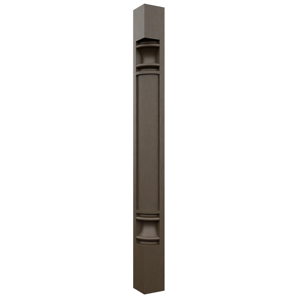 Fabuwood Canyon Oak CP36 Base Post, Front View