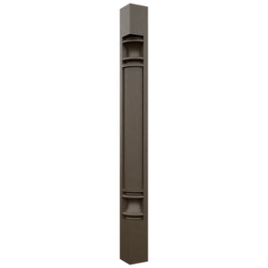 Fabuwood Canyon Oak CP36 Base Post, Front View