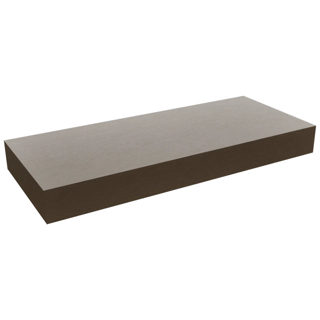 Fabuwood Canyon Oak FLS24 Wall Floating Shelf, Front View