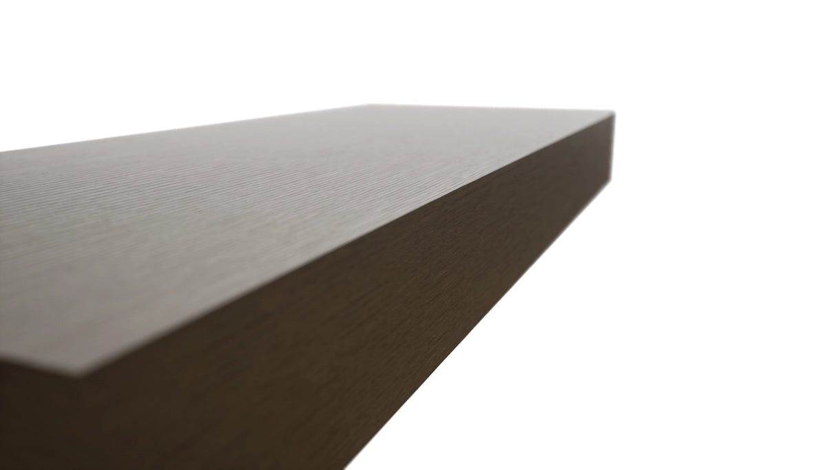 Fabuwood Canyon Oak FLS24 Wall Floating Shelf, Detail View