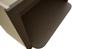 MW3018 ( Wall | Microwave Shelf Cabinet - 3"W X 18"H X 12"D ) | Canyon Oak