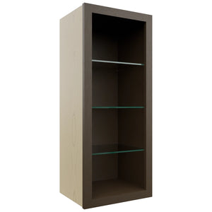 Fabuwood Canyon Oak NDW1536 Wall Standard No Door Cabinet, Front View