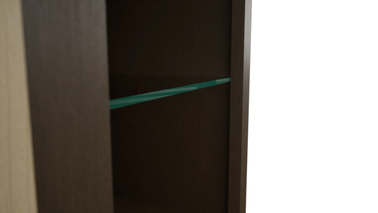 Fabuwood Canyon Oak NDW1542 Wall Standard No Door Cabinet, Detail View