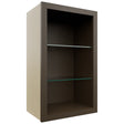 Fabuwood Canyon Oak NDW1830 Wall Standard No Door Cabinet, Front View