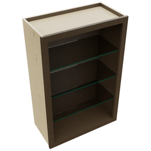 Fabuwood Canyon Oak NDW2436 Wall Standard No Door Cabinet, Top View