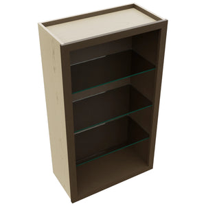 Fabuwood Canyon Oak NDW2442 Wall Standard No Door Cabinet, Top View