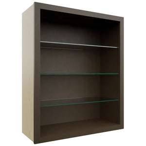 Fabuwood Canyon Oak NDW3036 Wall Standard No Door Cabinet, Front View