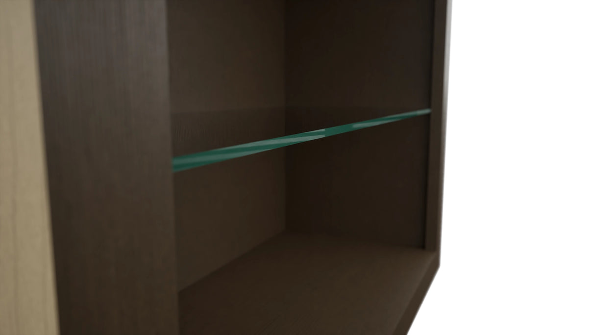 Fabuwood Canyon Oak NDW3042 Wall Standard No Door Cabinet, Detail View