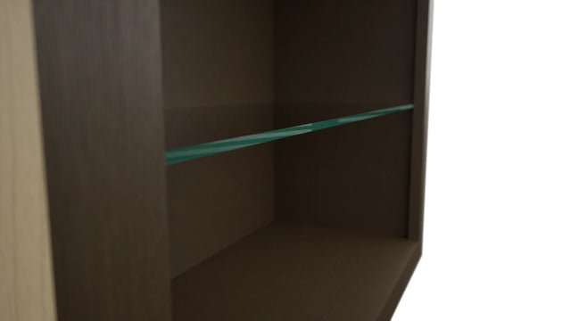 Fabuwood Canyon Oak NDW3042 Wall Standard No Door Cabinet, Detail View