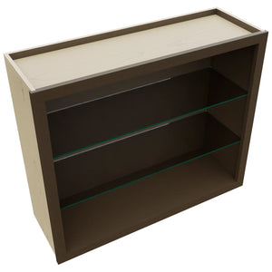 Fabuwood Canyon Oak NDW3630 Wall Standard No Door Cabinet, Top View