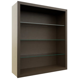 Fabuwood Canyon Oak NDW3642 Wall Standard No Door Cabinet, Front View
