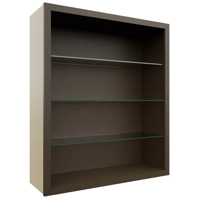 Fabuwood Canyon Oak NDW3642 Wall Standard No Door Cabinet, Front View