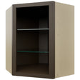 Fabuwood Canyon Oak NDWDC2430 Wall Corner Diagonal No Door Cabinet, Front View