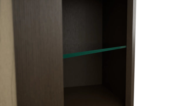 Fabuwood Canyon Oak NDWDC2430 Wall Corner Diagonal No Door Cabinet, Detail View
