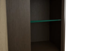 Fabuwood Canyon Oak NDWDC2442 Wall Corner Diagonal No Door Cabinet, Detail View