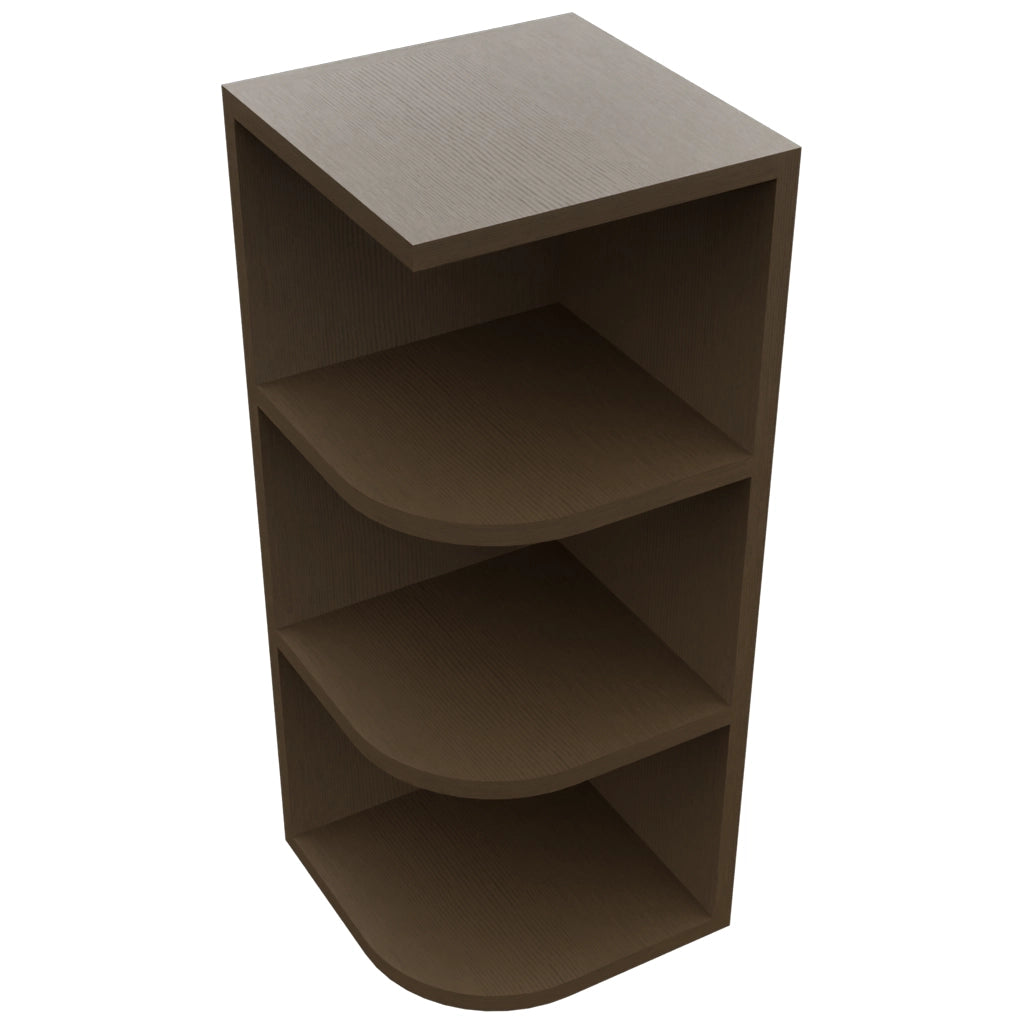 Fabuwood Canyon Oak OE1230 Wall Open End Cabinet, Top View