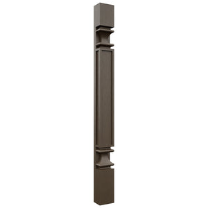 Fabuwood Canyon Oak PP-BASE Base Pilaster, Front View