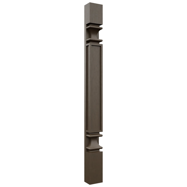 Fabuwood Canyon Oak PP-BASE Base Pilaster, Front View