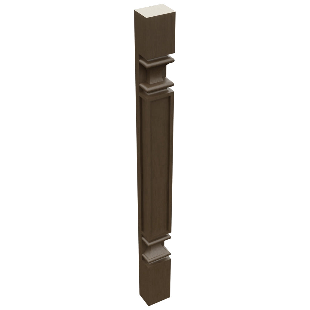 Fabuwood Canyon Oak PP-BASE Base Pilaster, Top View