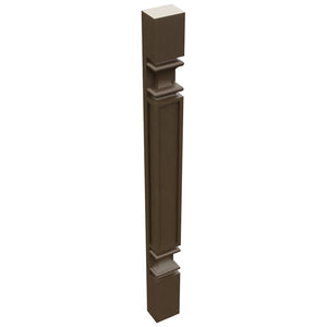 Fabuwood Canyon Oak PP-BASE Base Pilaster, Top View