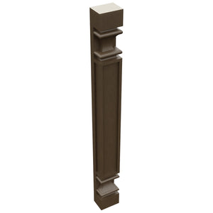 Fabuwood Canyon Oak PP-W30 Wall Pilaster, Top View