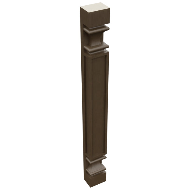 Fabuwood Canyon Oak PP-W30 Wall Pilaster, Top View