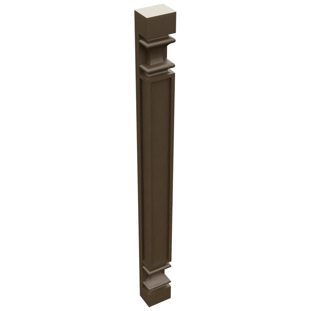 Fabuwood Canyon Oak PP-W36 Wall Pilaster, Top View