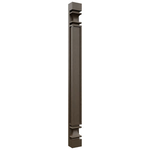 Fabuwood Canyon Oak PP-W39 Wall Pilaster, Front View