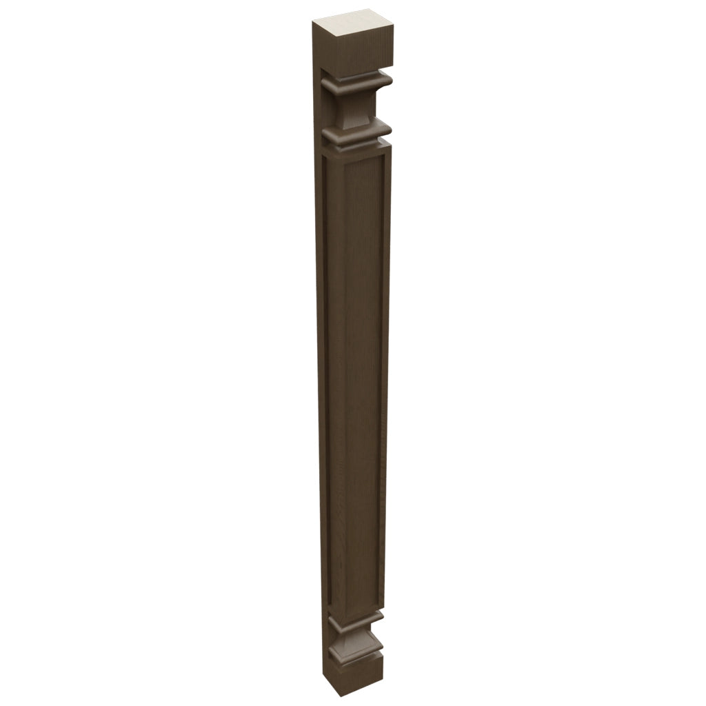Fabuwood Canyon Oak PP-W42 Wall Pilaster, Top View