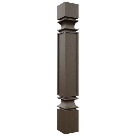 Fabuwood Canyon Oak SP36 Base Post, Front View
