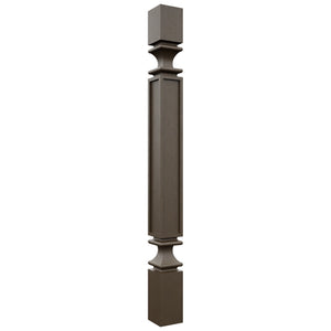 Fabuwood Canyon Oak SP3X3 Base Post, Front View