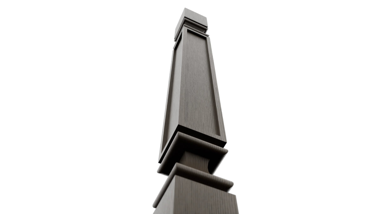 Fabuwood Canyon Oak SP3X3 Base Post, Detail View