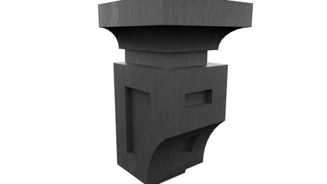 Fabuwood Cobblestone CMS Corbel, Detail View