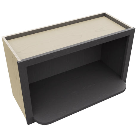 MW3018 ( Wall | Microwave Shelf Cabinet - 3"W X 18"H X 12"D ) | Cobblestone