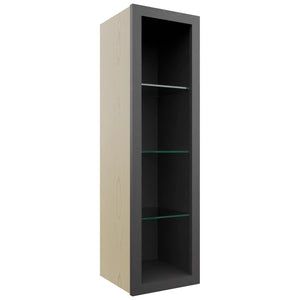 Fabuwood Cobblestone NDW1242 Wall Standard No Door Cabinet, Front View